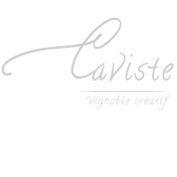 logo caviste ecriture manuscrite blanc